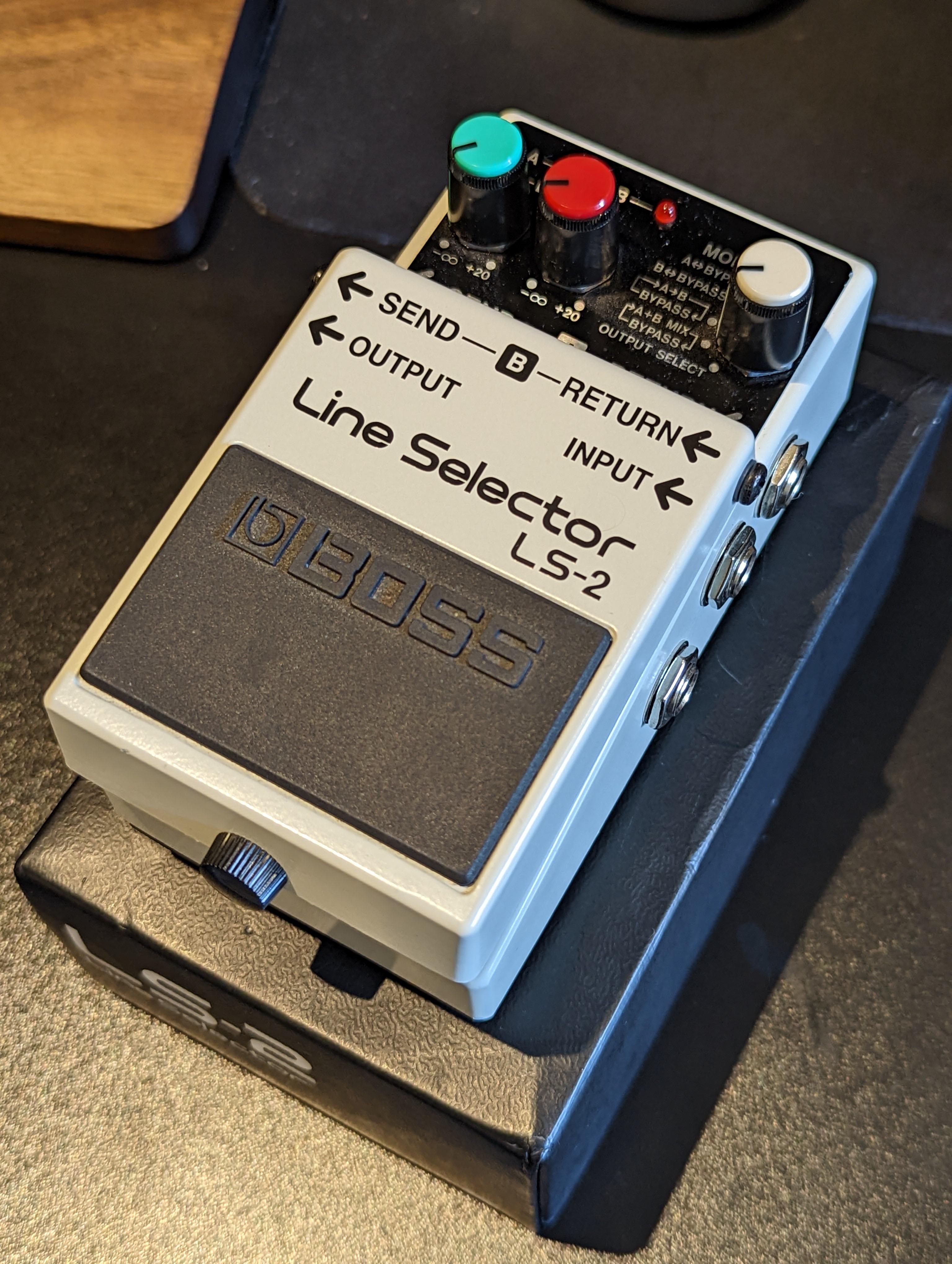 The Boss LS-2 Line Selector is the best, least appreciated pedal