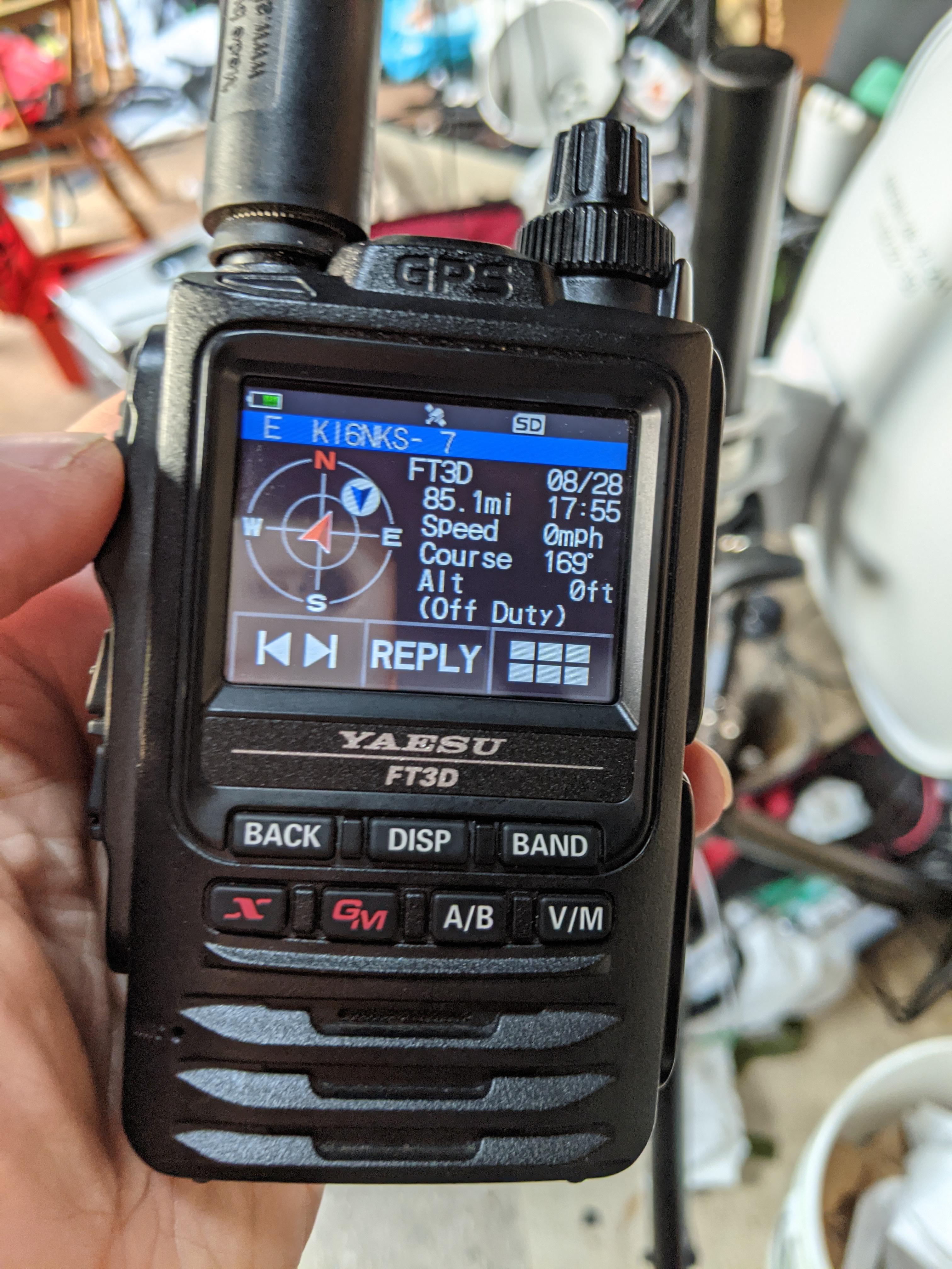 YAESU FT3D YAESU FT3DE C4FM⁄FM 144⁄430MHz DUAL BAND DIGITAL