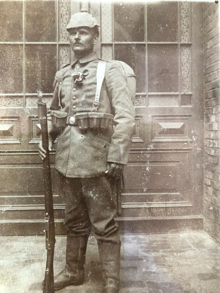 Wワイマールドイツ軍＊WW1参戦将兵在郷軍人会ペンダント（実物） W