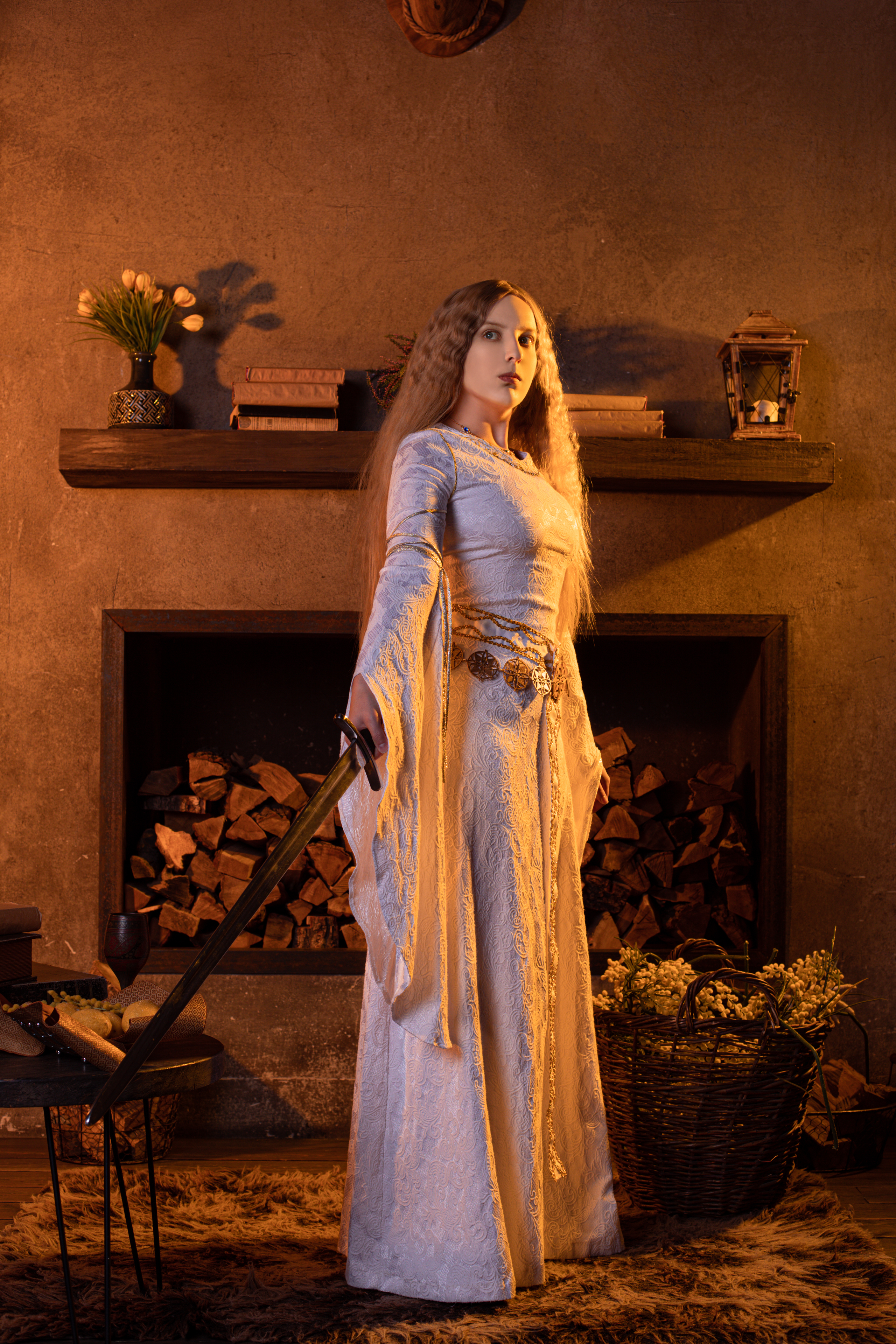 購入 ロードオブザリング エオウィン 衣装 ホールドレス エオウィン