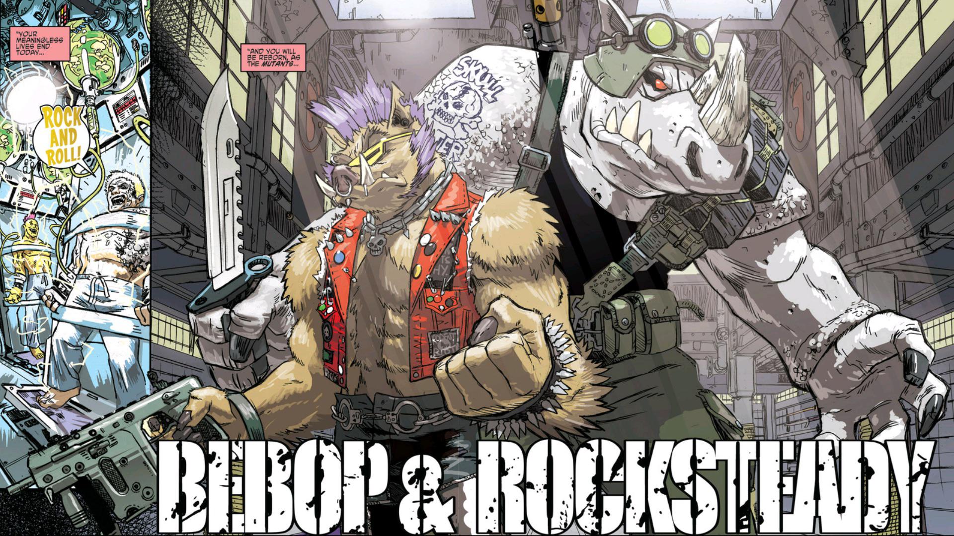 IDW版のビーバップとロックステディ、マジでカッコよすぎてビビったわ