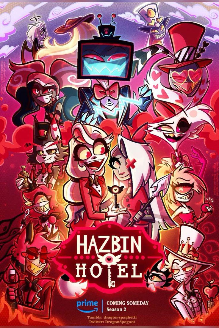 ハズビンホテル Hazbinhotel VEES ポスター Hazbin Hotel Vees
