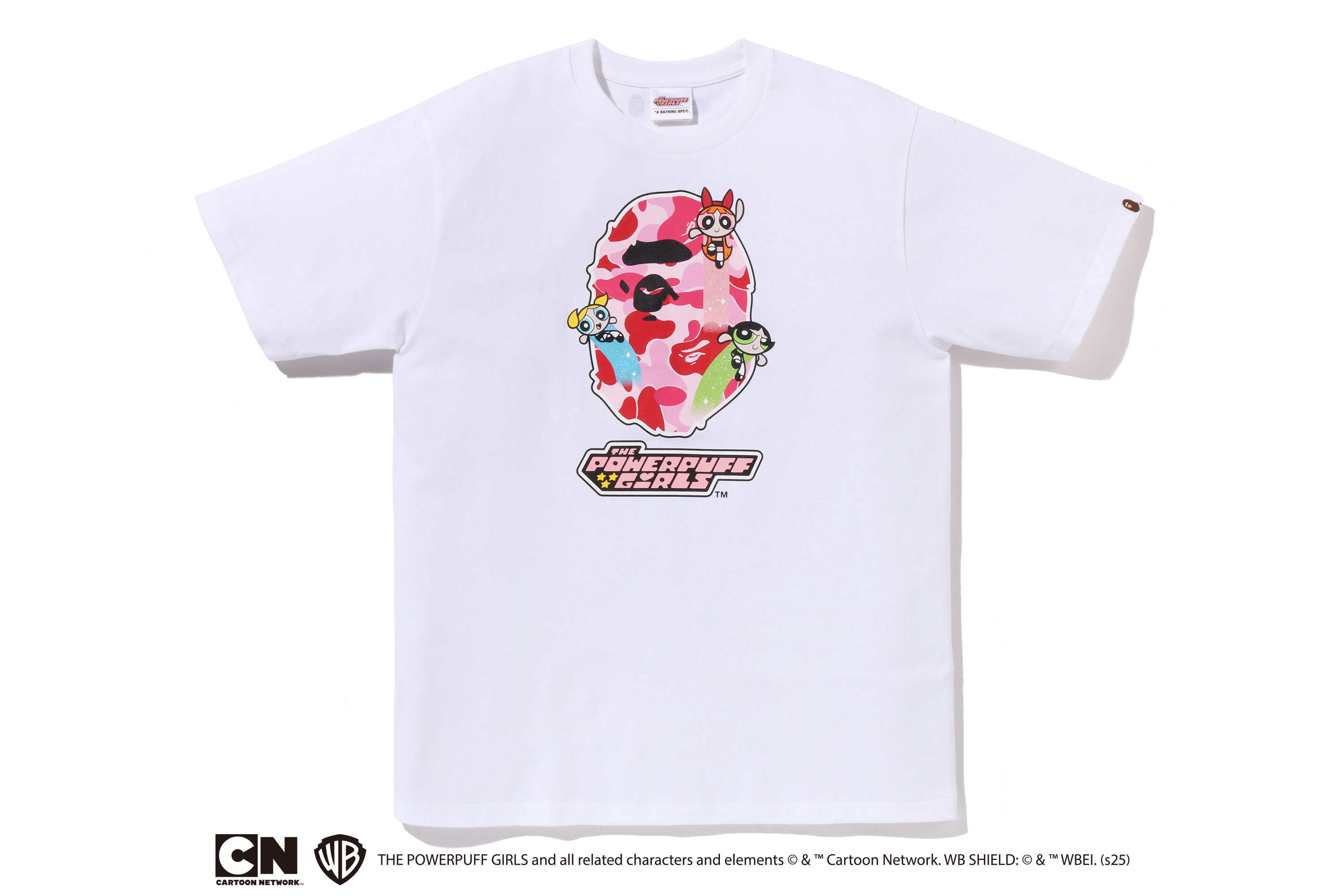 BAPE®︎ x THE POWERPUFF GIRLS」APE HEADやBABY MILO®が3人のヒロイン