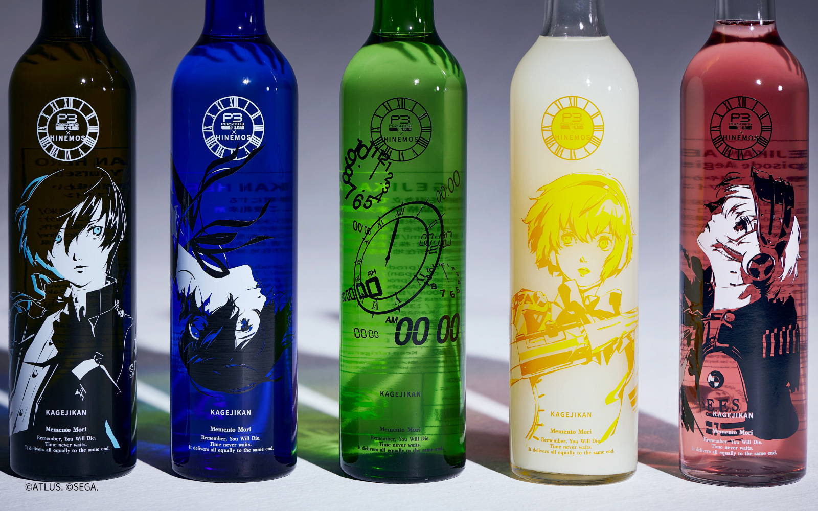 ペルソナシリーズ「P3 RELOAD」 × 時間に寄り添う日本酒「HINEMOS