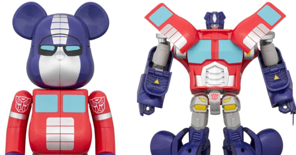 BE@RBRICK OPTIMUS PRIME CAMO SHARK 400％ MEDICOM TOY BE@RBRICK