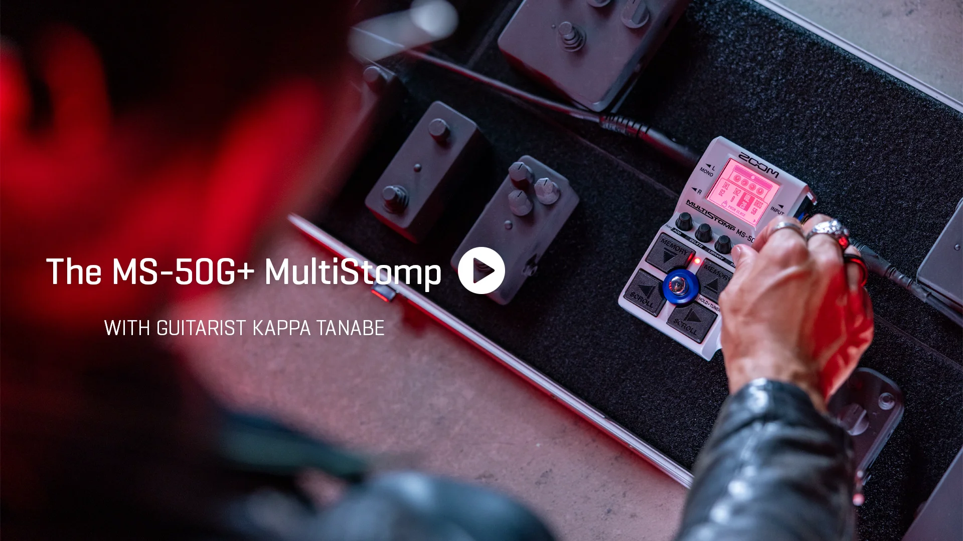 ZOOM MS-50G+ MultiStomp | ZOOM