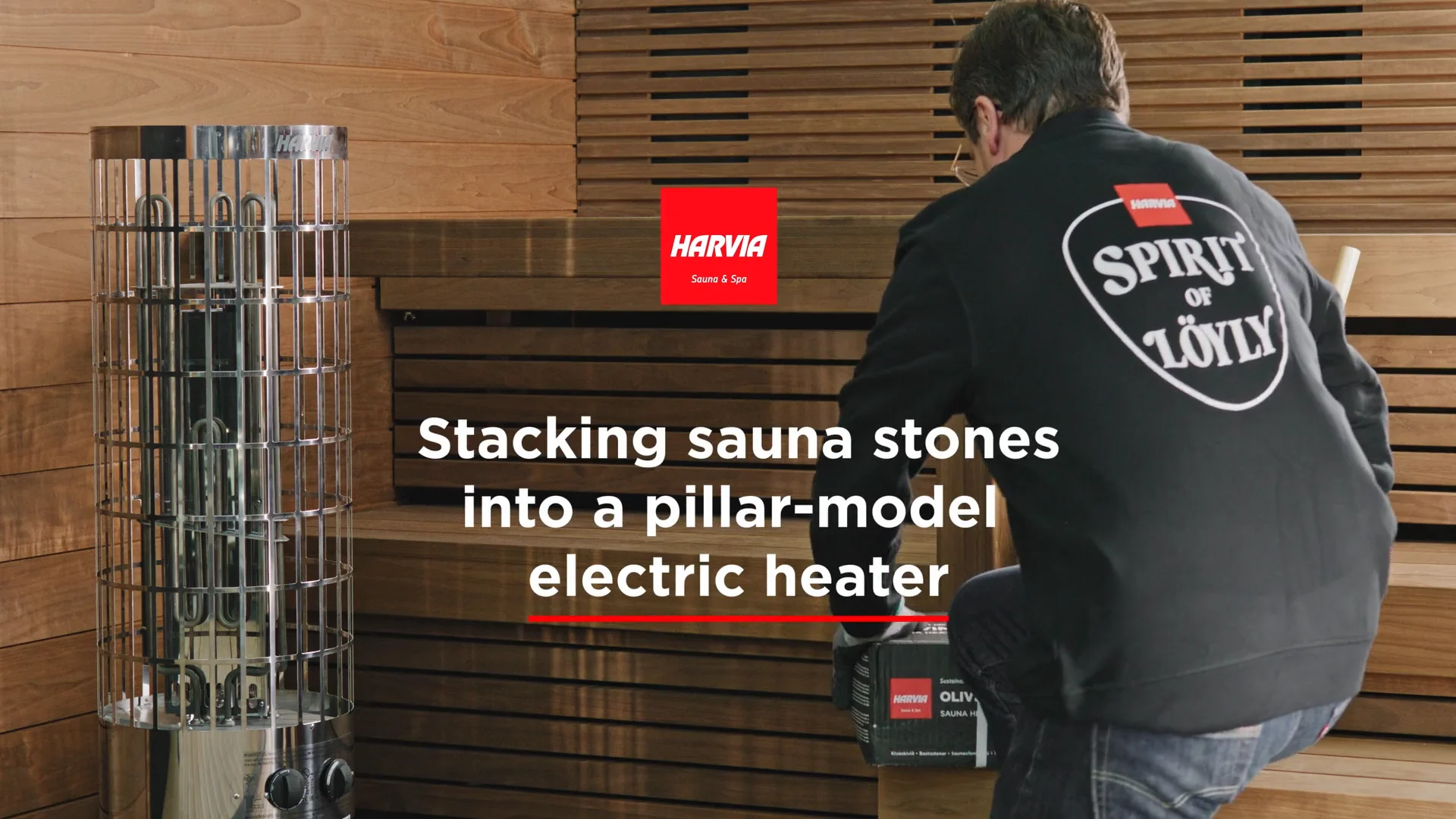 Electric heater Harvia Cilindro PC90XE 9,0 kW BlackSteel