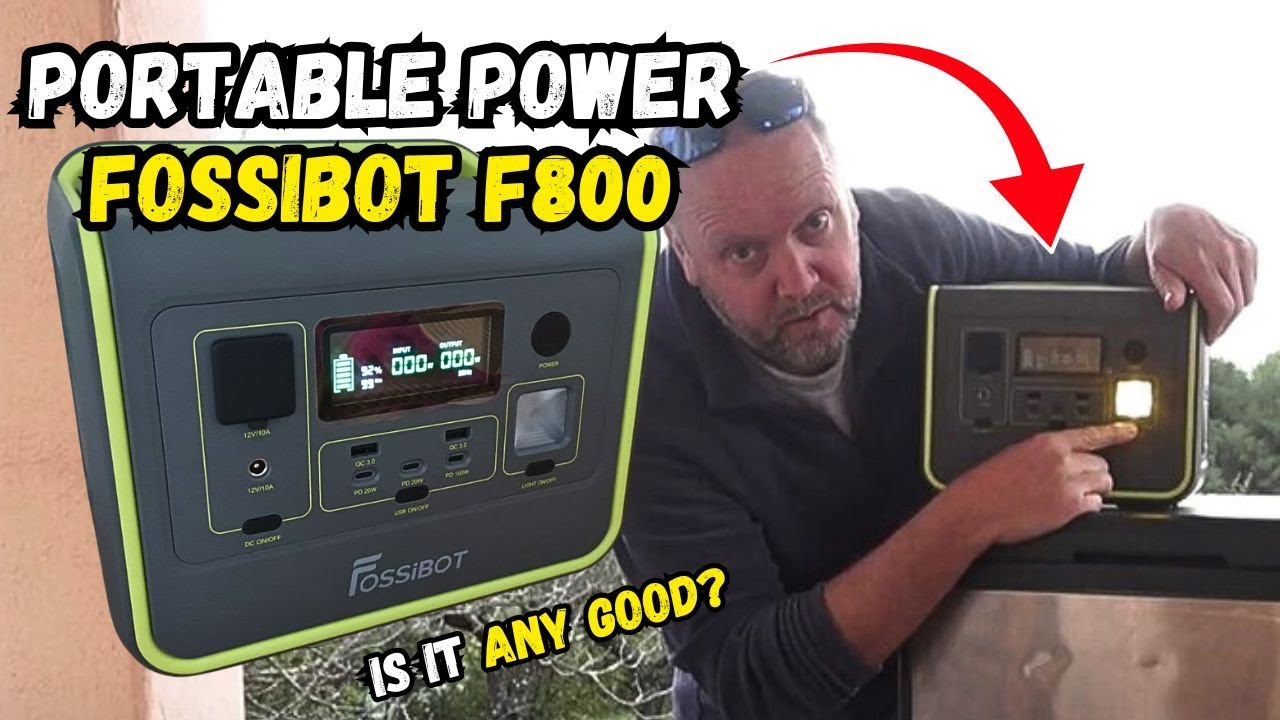 Yes, It's a Good one! Fossibot Portable Power Station - 512Wh 800W