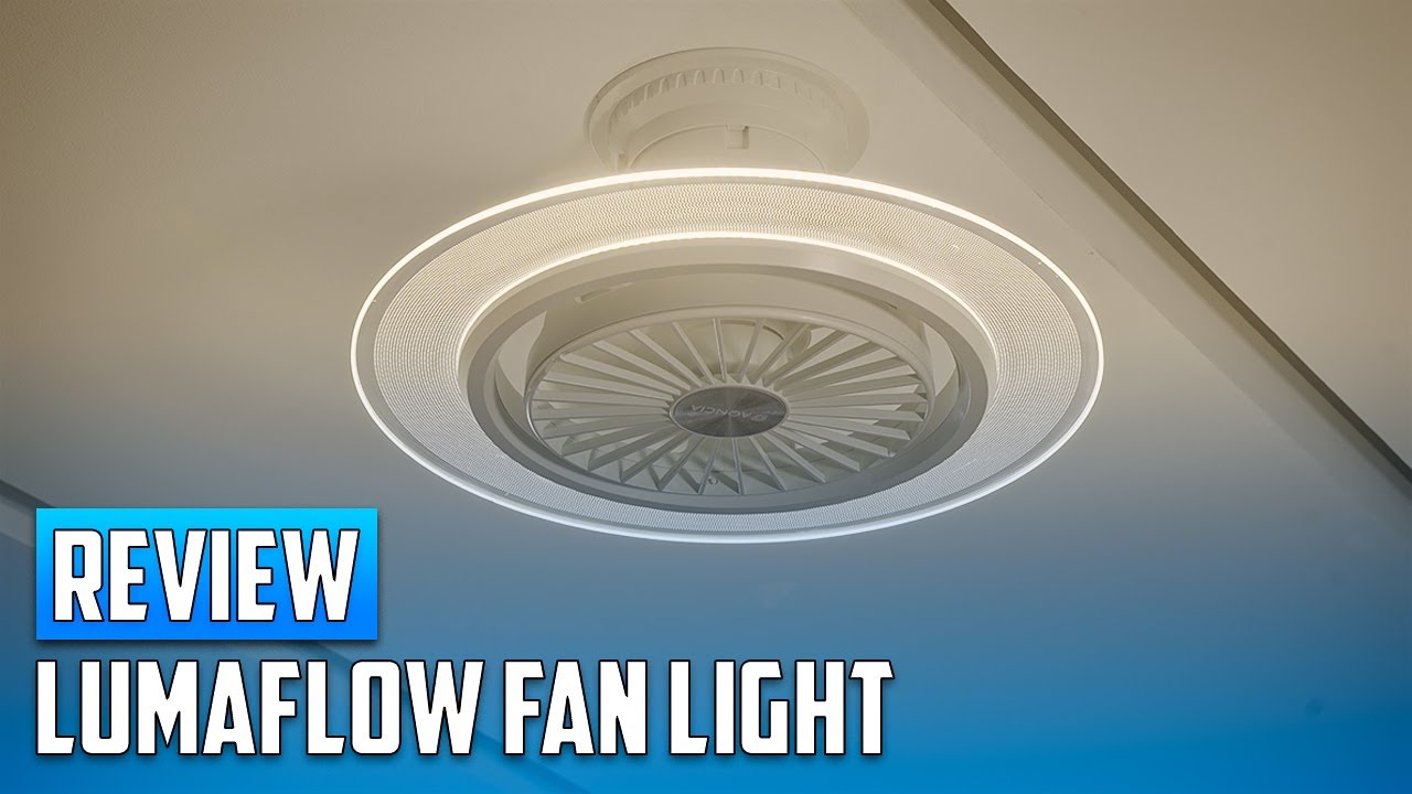 AONCIA LumaFlow Ceiling Fan Light - Perfect Ambiance for All