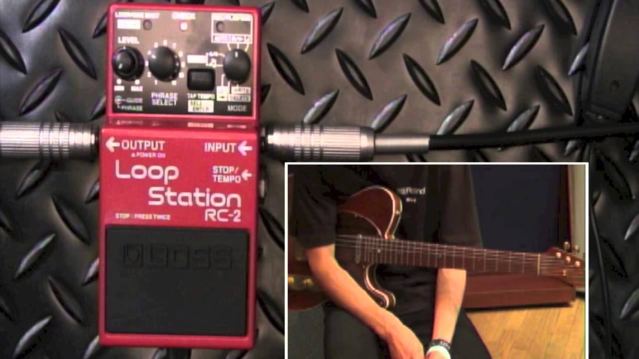 試奏動画】BOSS RC-2 Loop Station【BOSS COMPACT PEDAL 100th