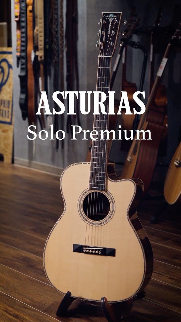 国産アコギ】ASTURIAS Solo Premium｜フィンガースタイルに最適な1本