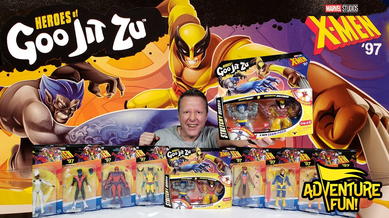 14 Marvel X-Men '97 Including Heroes of Goo Wolverine & Beast