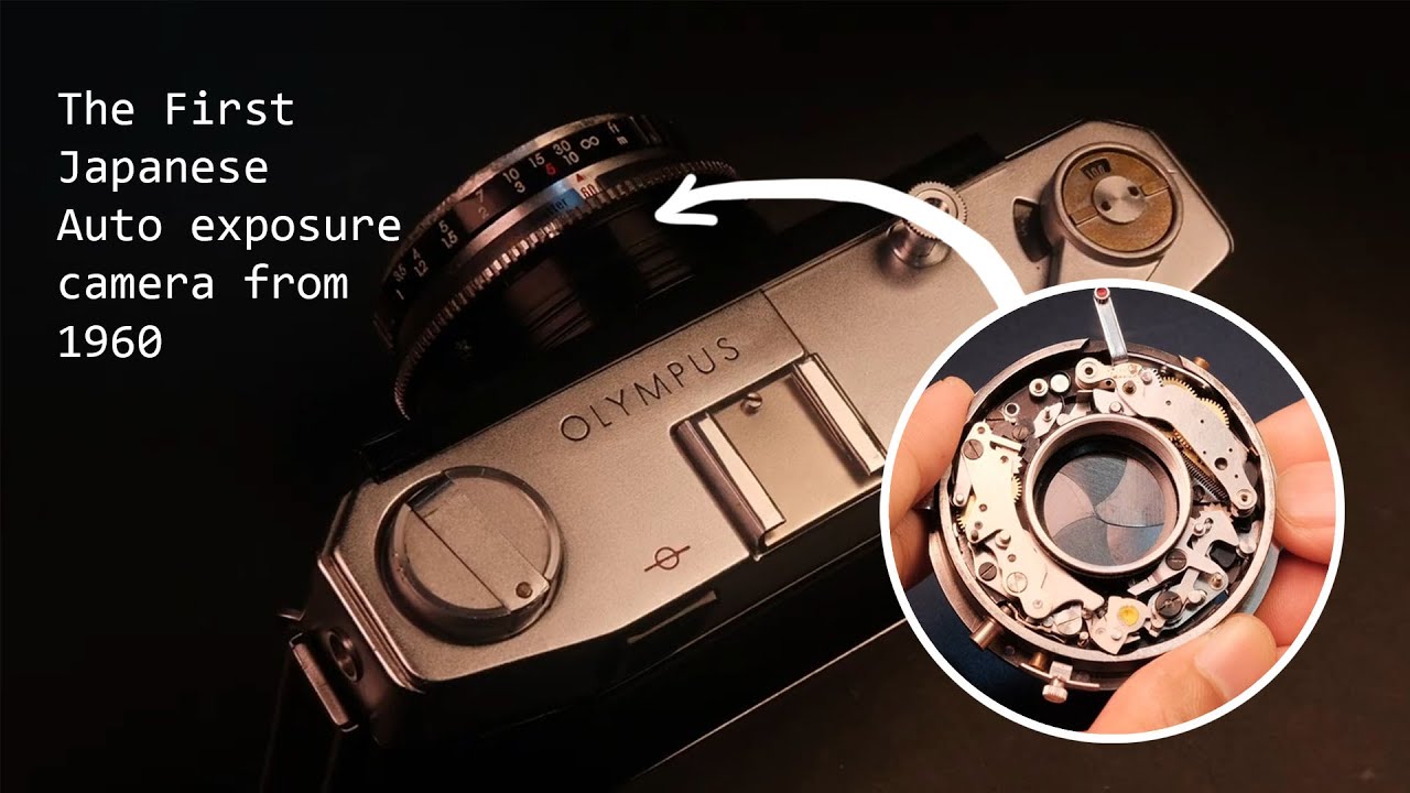 1960年代のフィルムカメラ OLYMPUS Auto Eye 日本が世界初の製品を世に