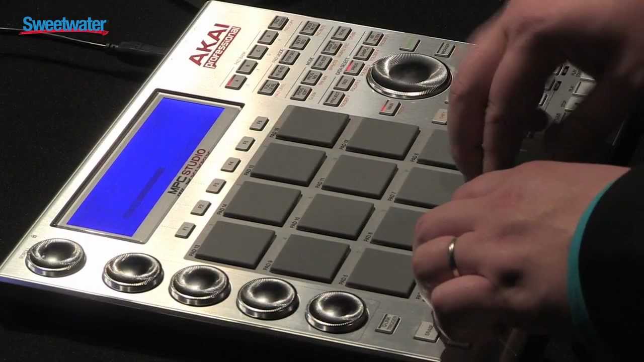 Akai MPC Studio Demo - Sweetwater Sound - YouTube