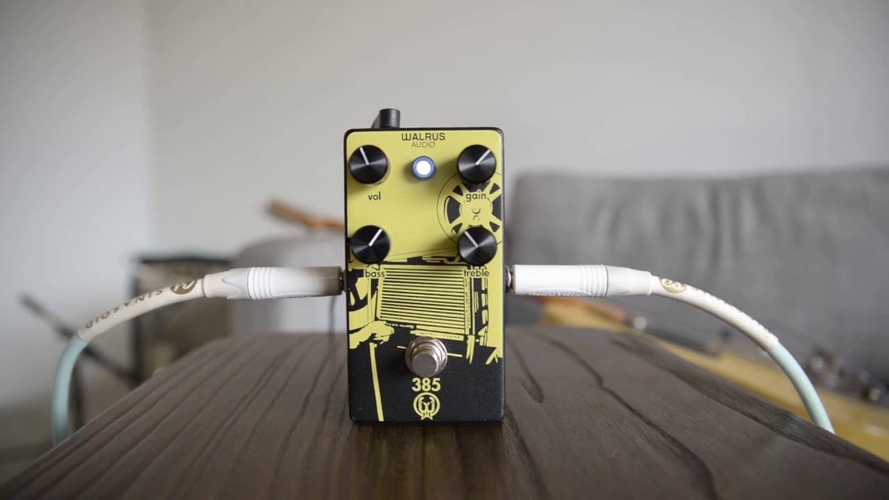 Walrus Audio: 385 Overdrive Tech Demo - YouTube