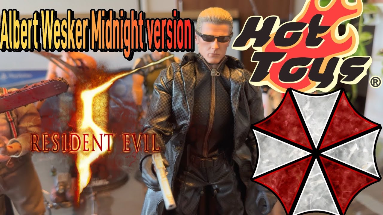 4k Albert Wesker Midnight Version Hot Toys Resident Evil Biohazard
