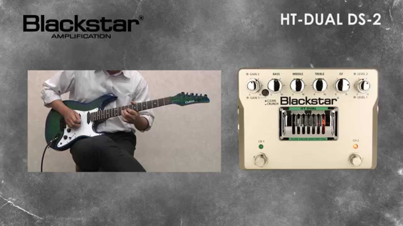 BLACKSTAR / ギター用エフェクター HT-DUAL DS-2 - YouTube