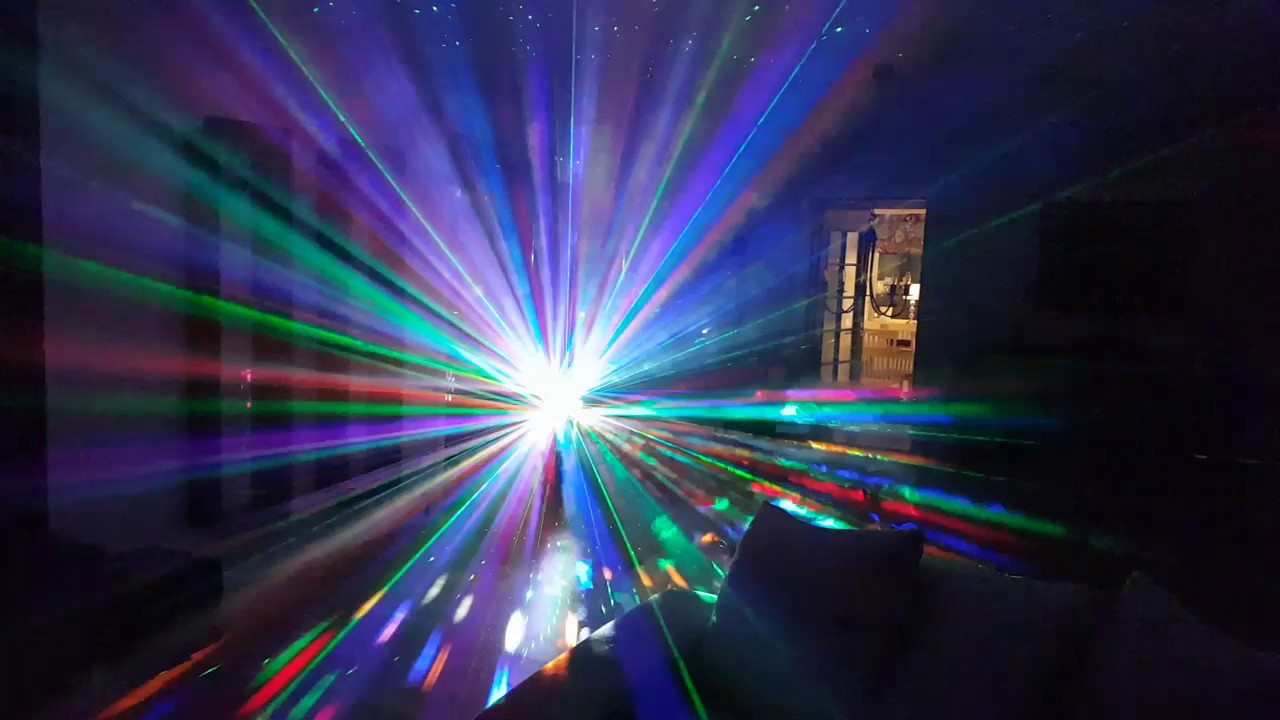 Test ADJ Stinger II - No talking, UV test - YouTube