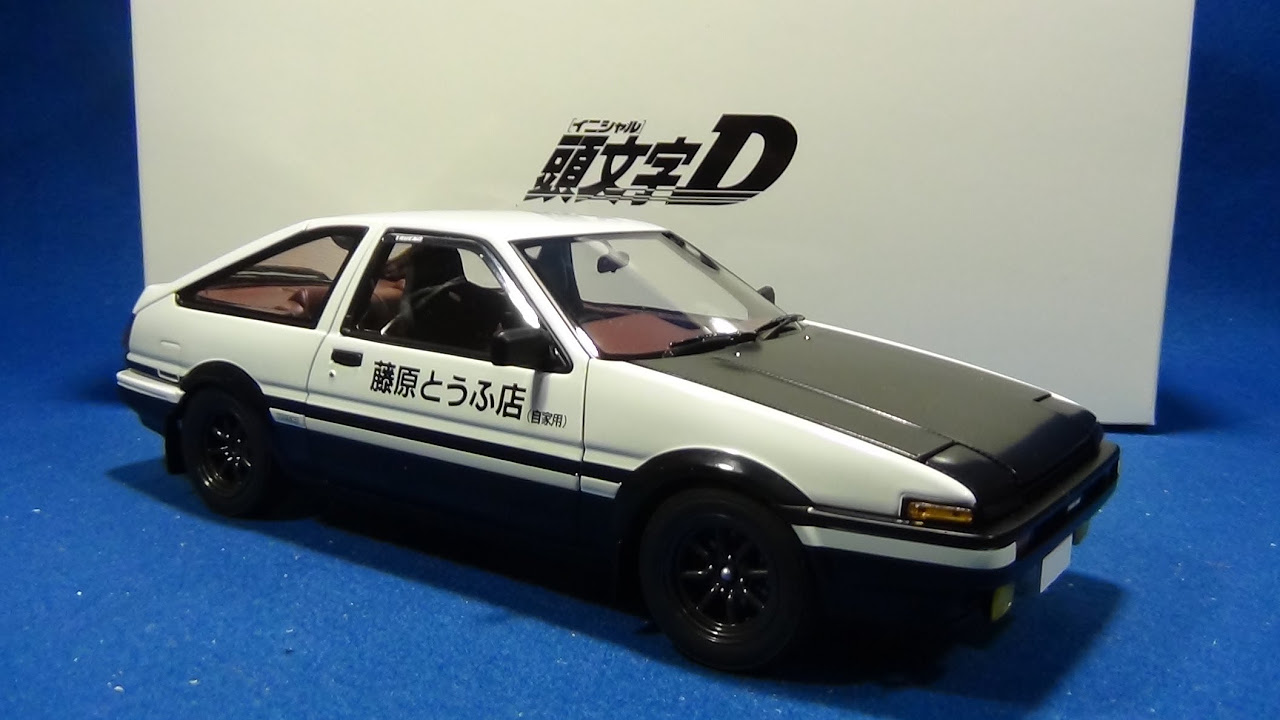 オートアート 頭文字D イニシャルD 1/18 スプリンタートレノ ノーマル