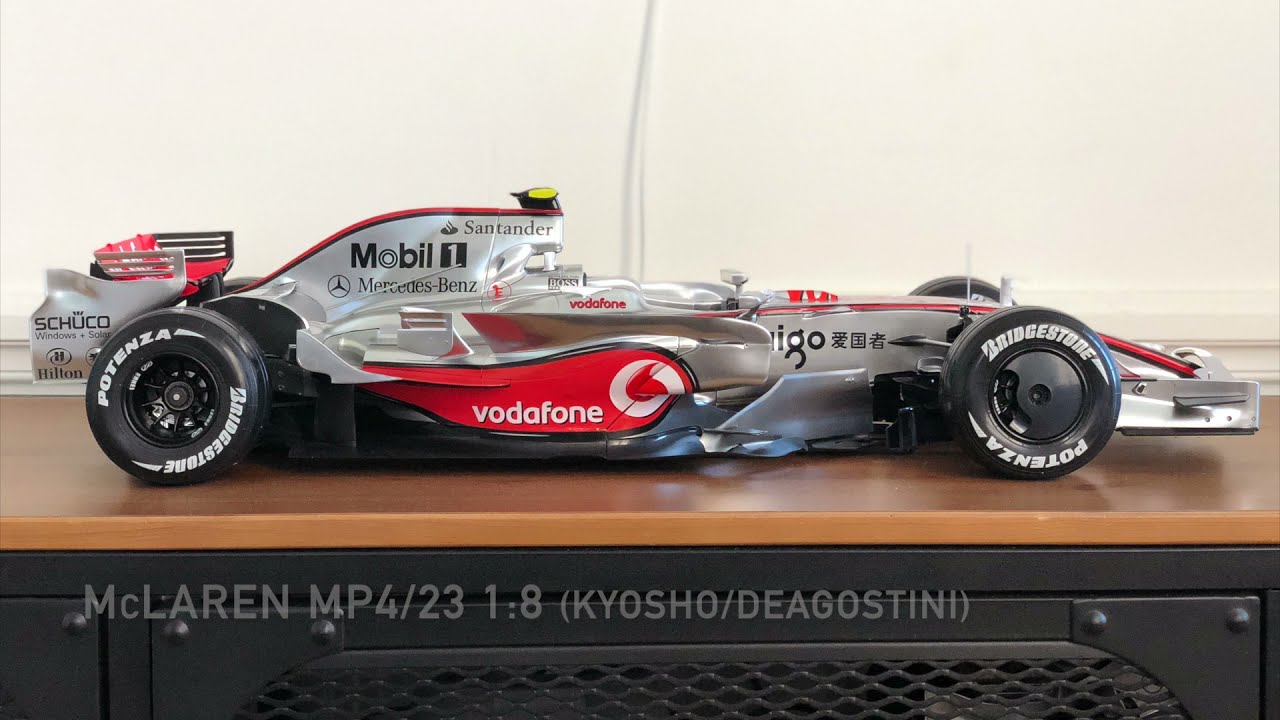 デアゴスティーニ McLaren MP4-23 ハルミトンモデル 1/8スケール