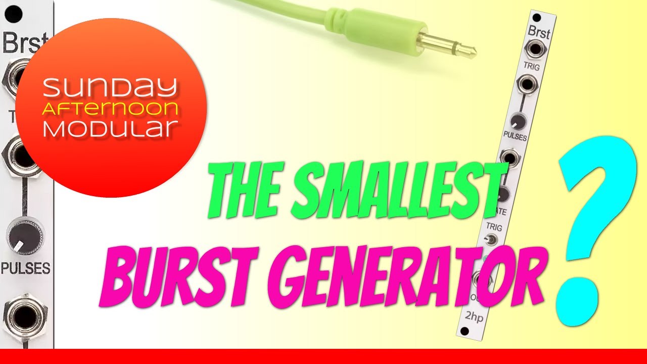 2hp | Brst | - モジュラーシンセ | Five G music technology