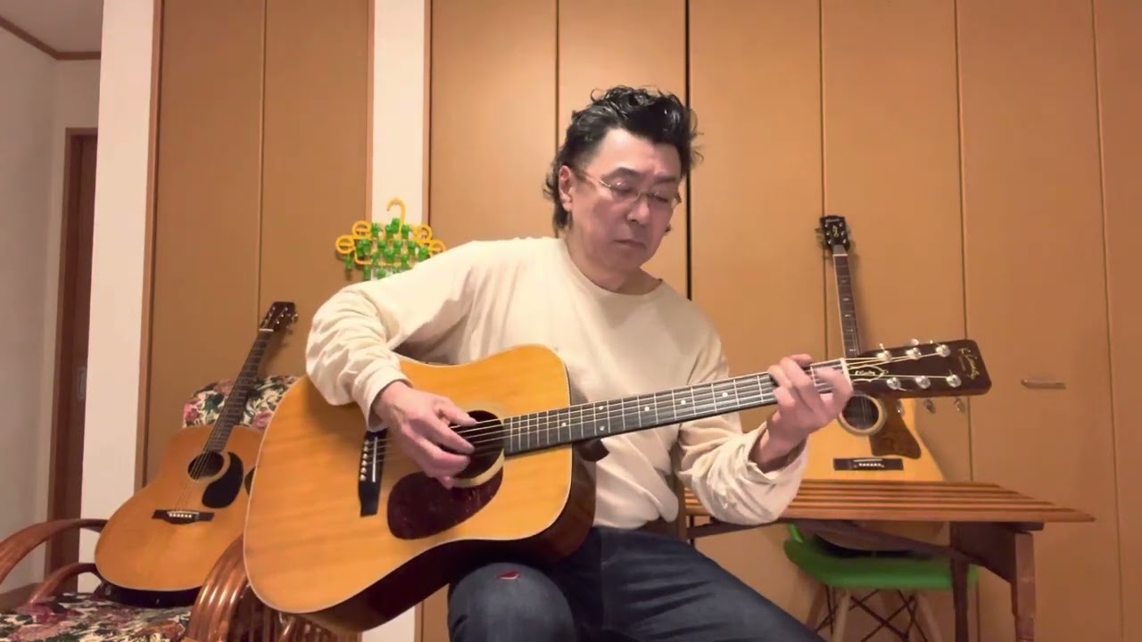 419 '70年代初期 春日楽器Kカントリー No. D-180 - YouTube