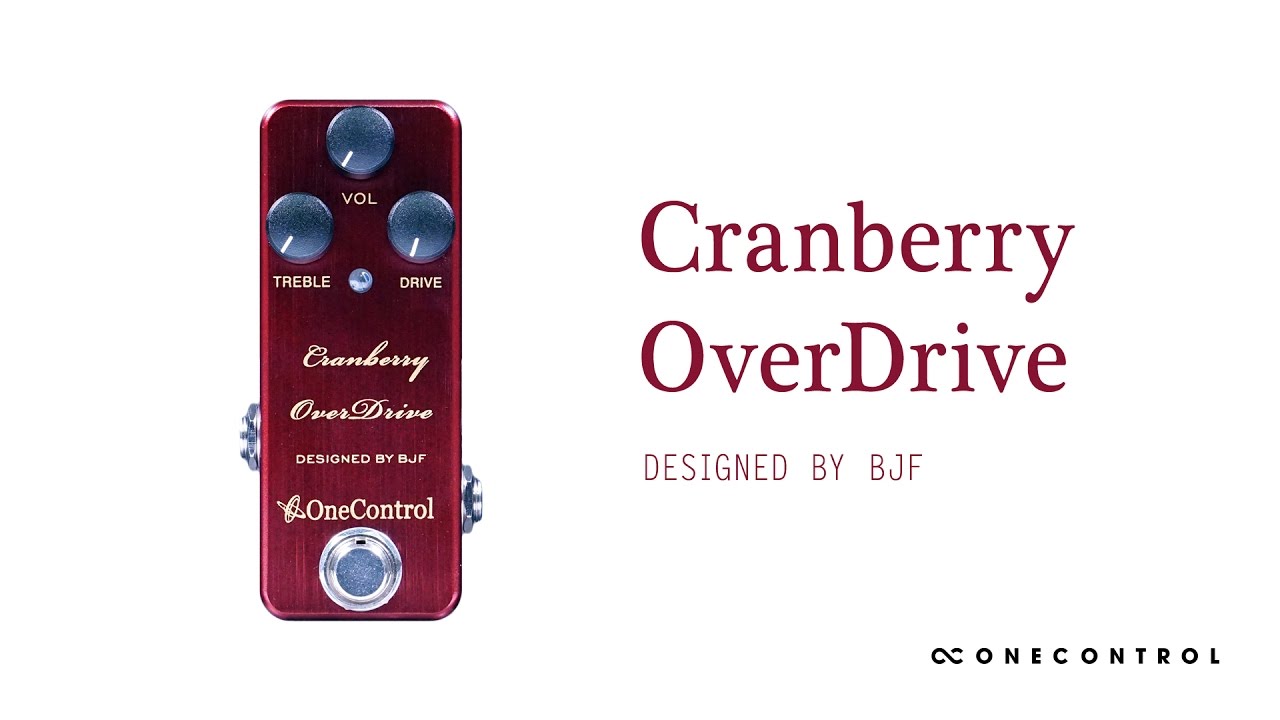 SRODの限定ローゲイン版】One Control | Cranberry OverDrive