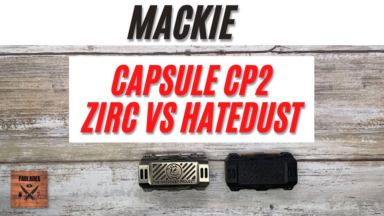 Mackie Cp2 Zirconium/Brassフィジェットトイ スライダー Mackie - CP2