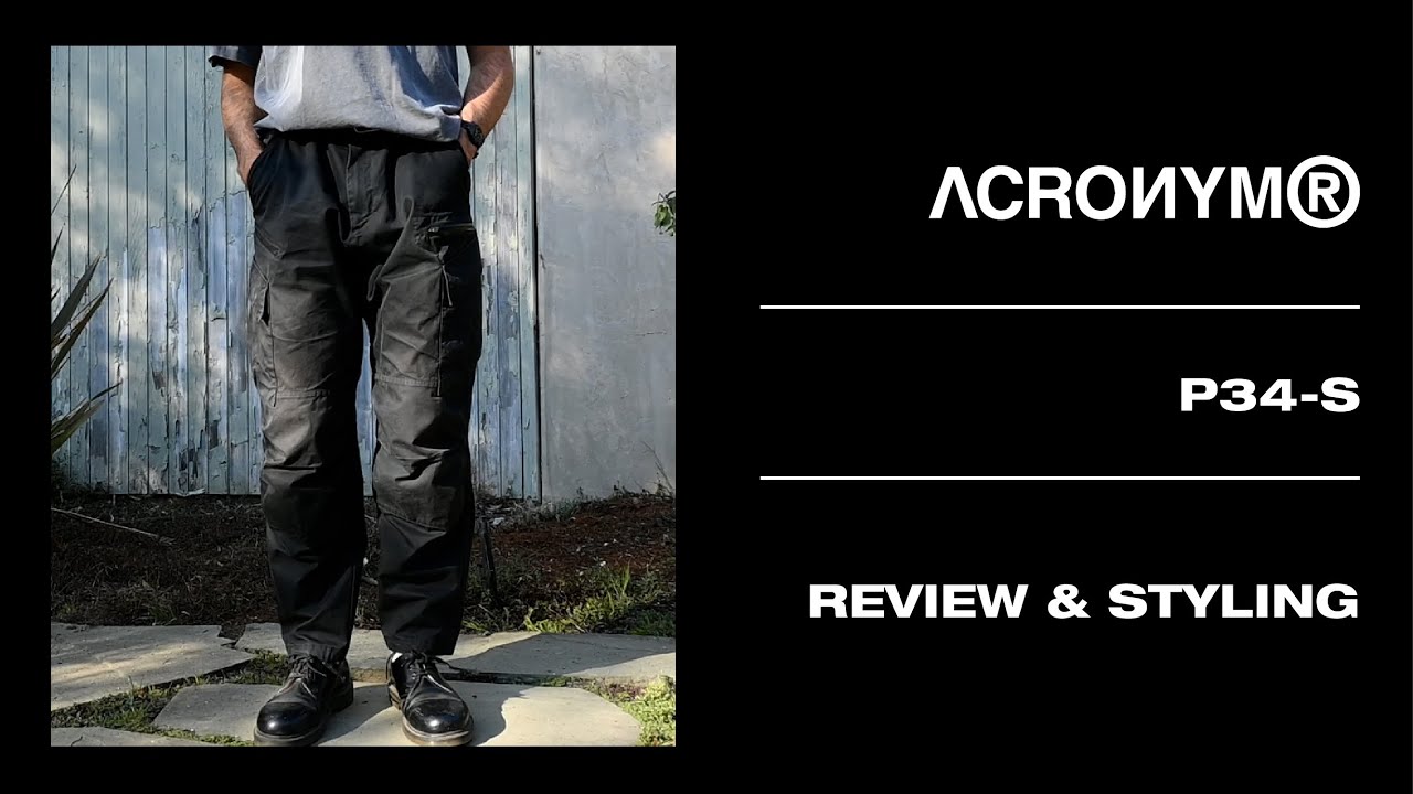 ACRONYM SP28-DS | Review & Styling | Water-Wicking Shorts - YouTube