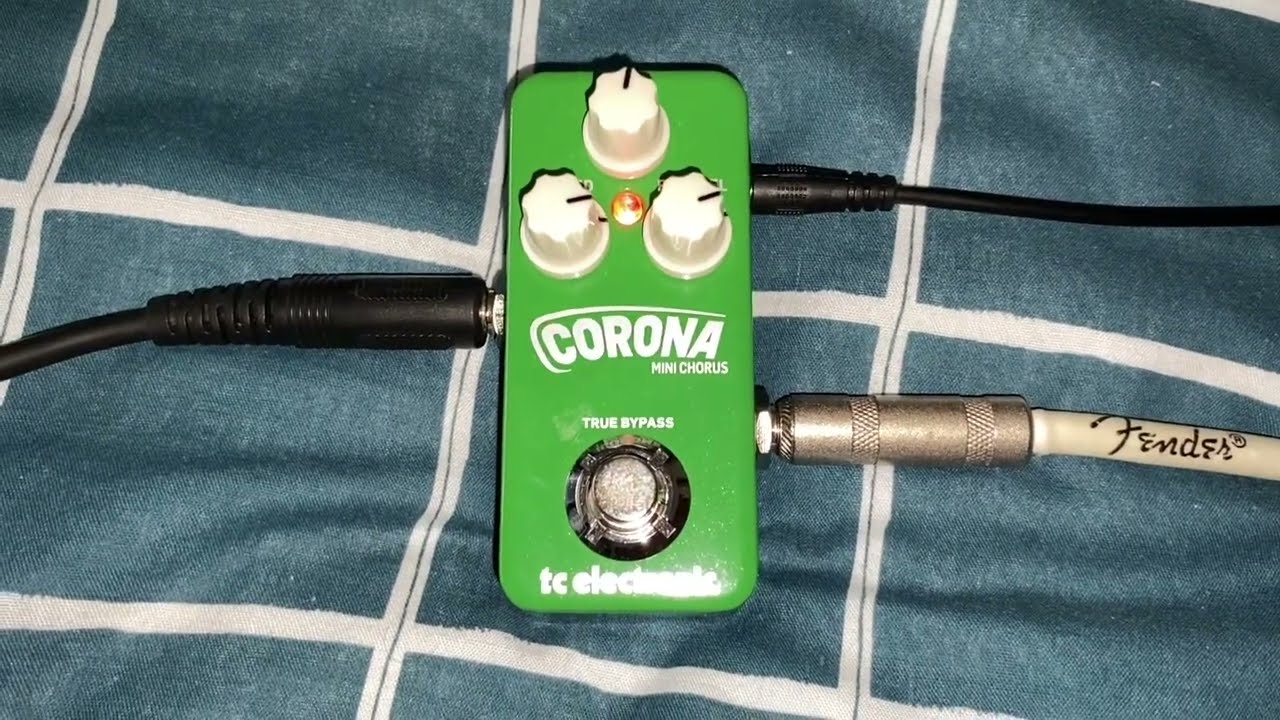 TC Electronic Corona Mini Chorus Pedal (honest review like and