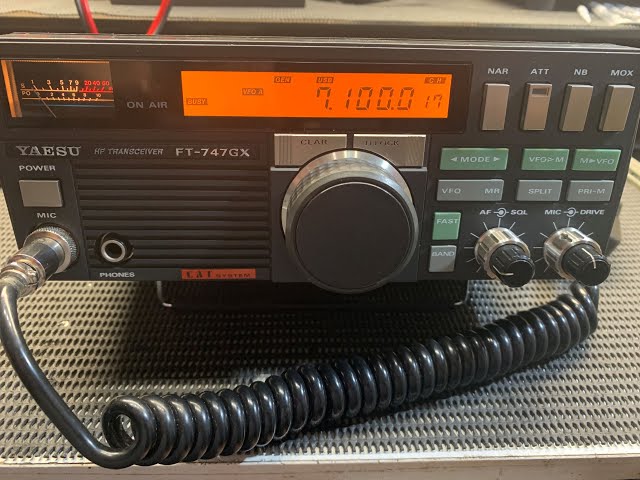 YAESU FT-747SX HF TRANSCEIVER 八重洲 ヤエス トランシーバー