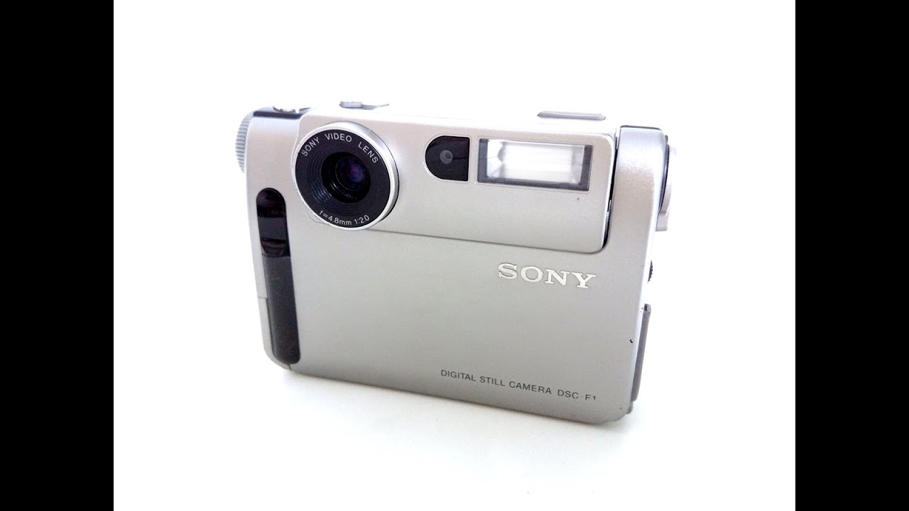 SONY Cyber-shot DSC-F1 初代 サイバーショット - YouTube