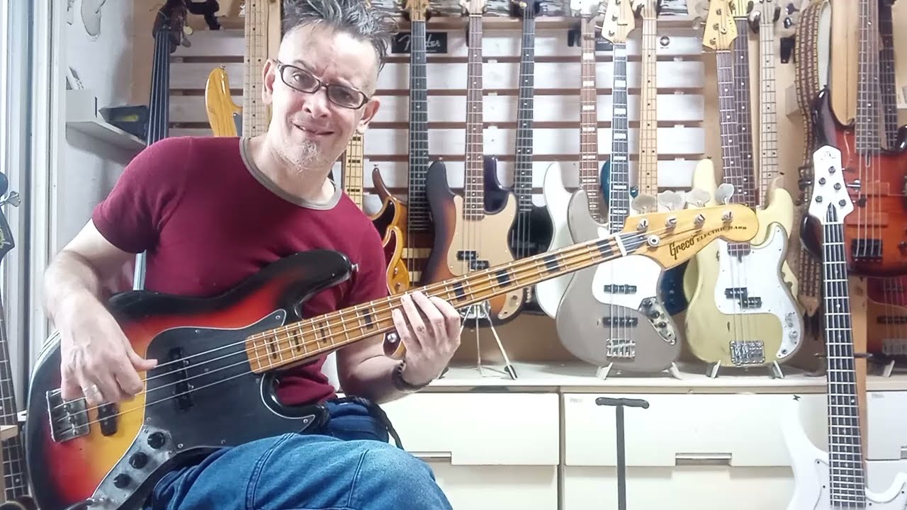 Japanese Vintage High End Basses: Fernandes FPM70 BASS DEMO / BASS