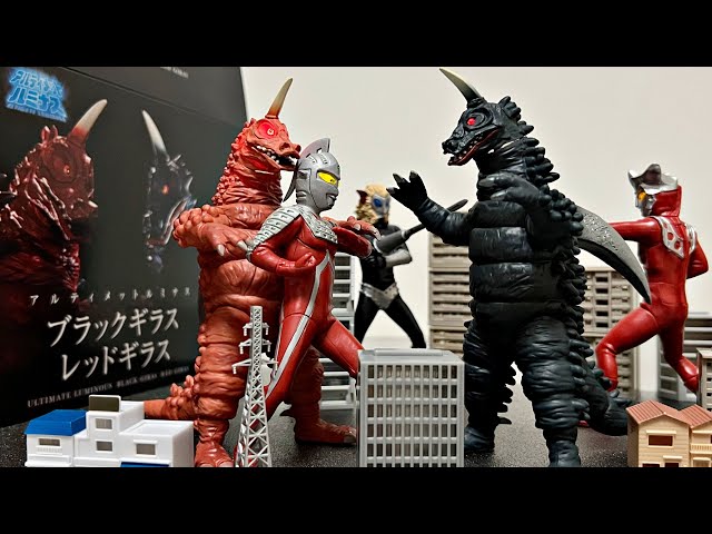 ブラックギラス＆レッドギラス「ウルトラマンレオ」登場（怪獣郷