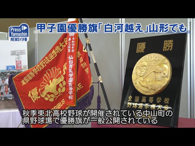 全国高等学校野球選手権大会 優勝旗デザインバスタオル 全国高等学校