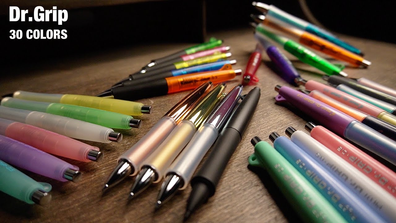 Dr.Grip 30th Anniversary Limited Edition Colors Released! We'll