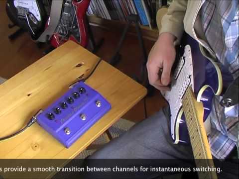 Tech 21 Double Drive 3X Overdrive - Burgs and Sadie - YouTube