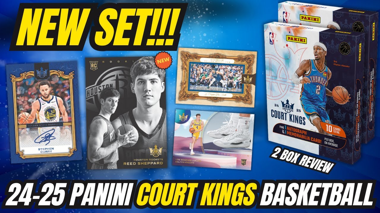 新品未開封】2024-25 Panini Court Kings 2box
