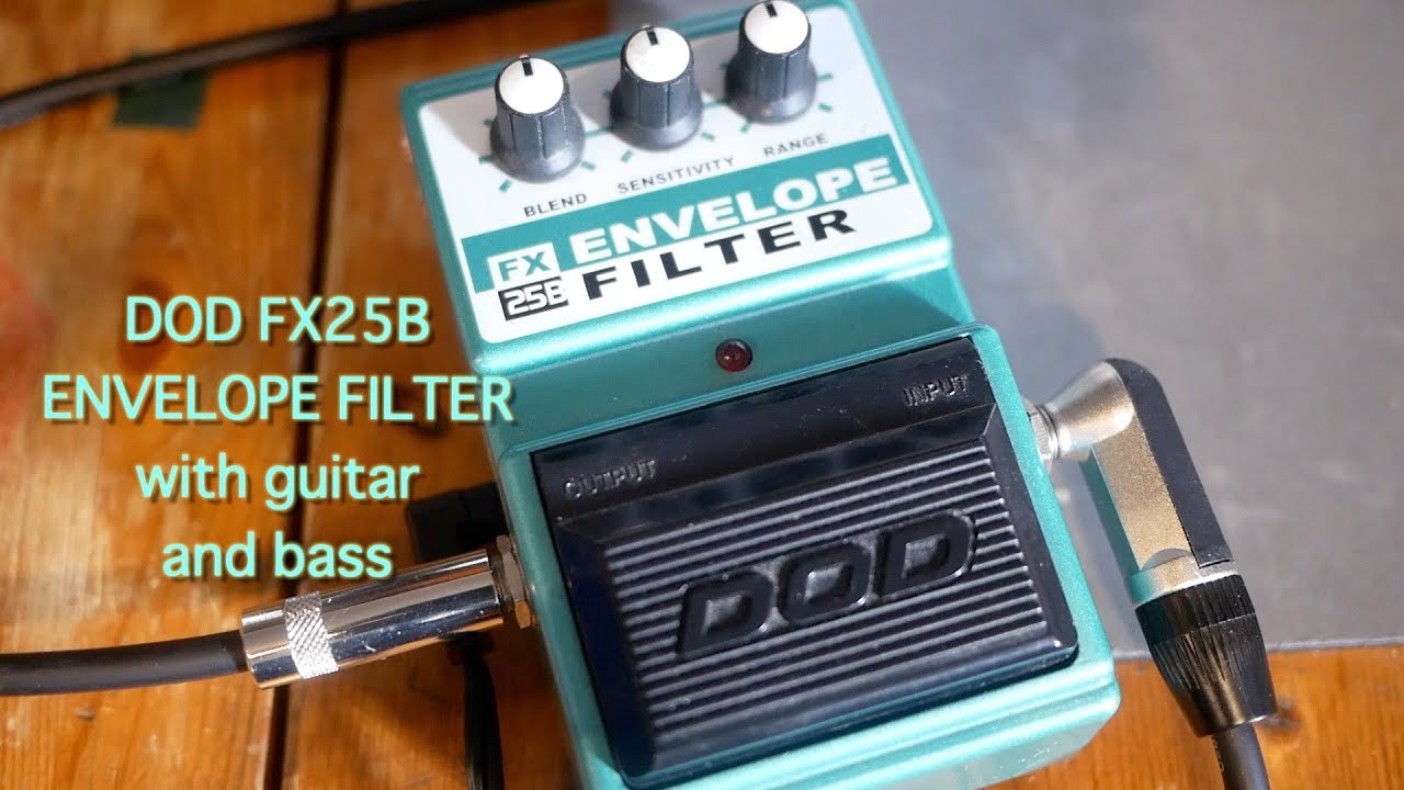 DOD FX25b Envelope Filter - YouTube