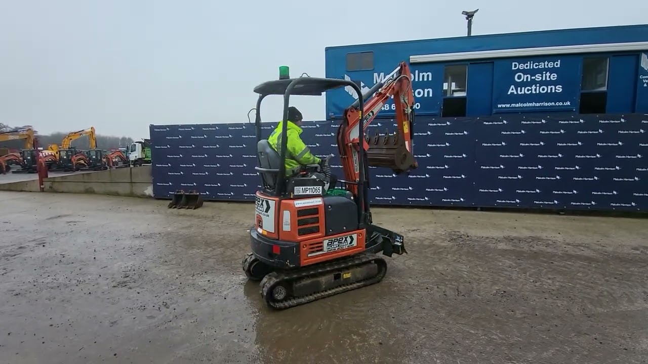 2021 Hitachi ZX19U-6 YLR Excavator, Entered into Prees Plant