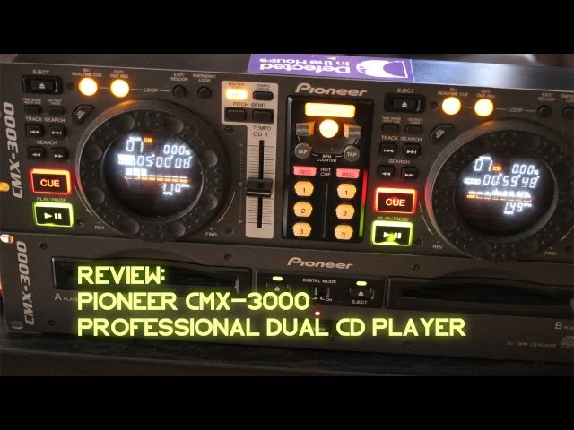 Classic DJ Review: Pioneer CMX-3000 Dual Turntable - The DJ AOT