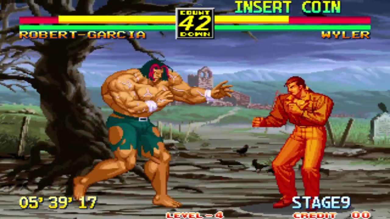 ART OF FIGHTING 龍虎の拳外伝 (ロバート・ガルシア) 【AC ワンコイン