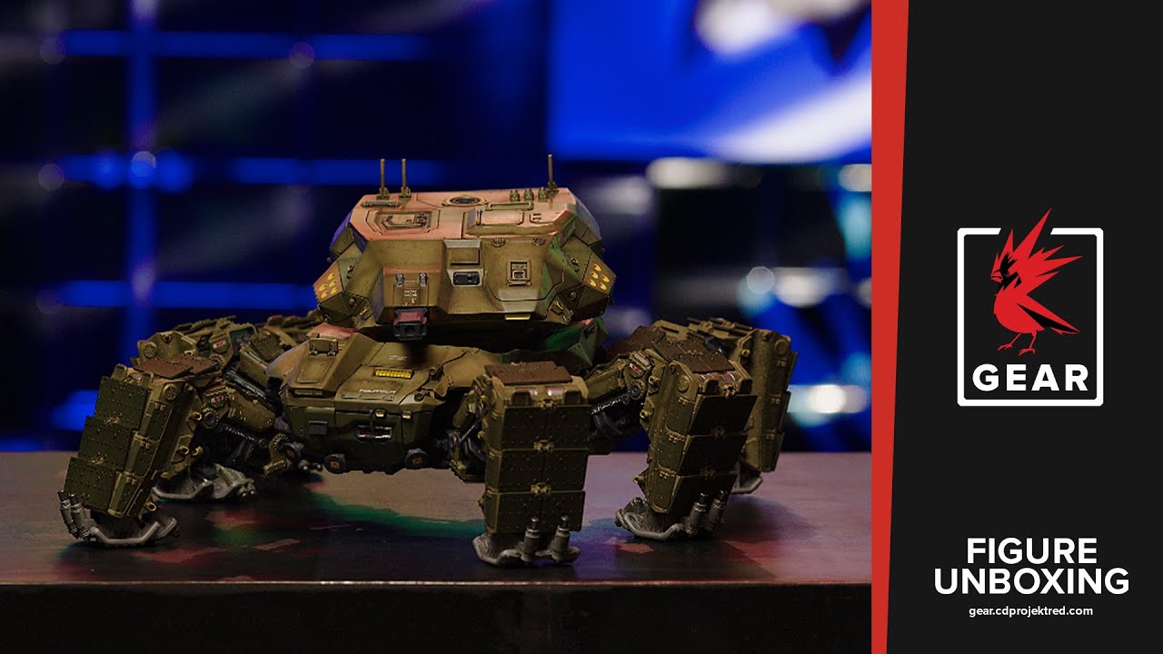 CD PROJEKT RED GEAR | Chimera Statue Unboxing - YouTube