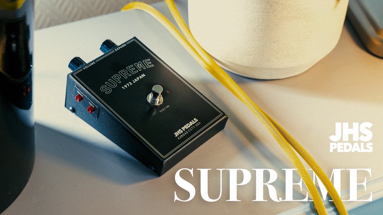 JHS Pedals Supreme fuzz オクターブファズ JHS Pedals Supreme fuzz
