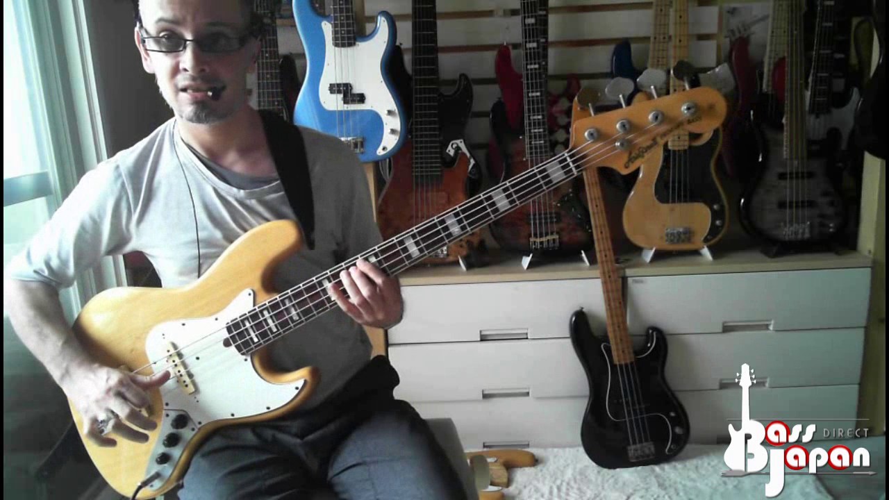Aria Pro II primary bass 1978 / Groove and melody challenge