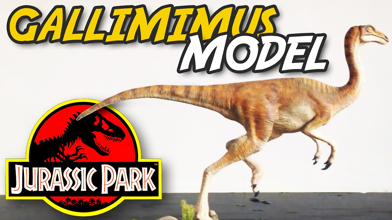 Jurassic Park | Painted Gallimimus 【希少】Jurassic Park