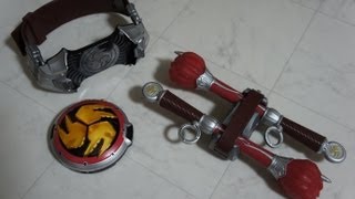 仮面ライダー響鬼 DX音撃棒 音撃皷 アームドセイバー セット 仮面