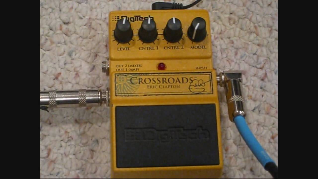 Digitech Crossroads Eric Clapton Pedal - YouTube