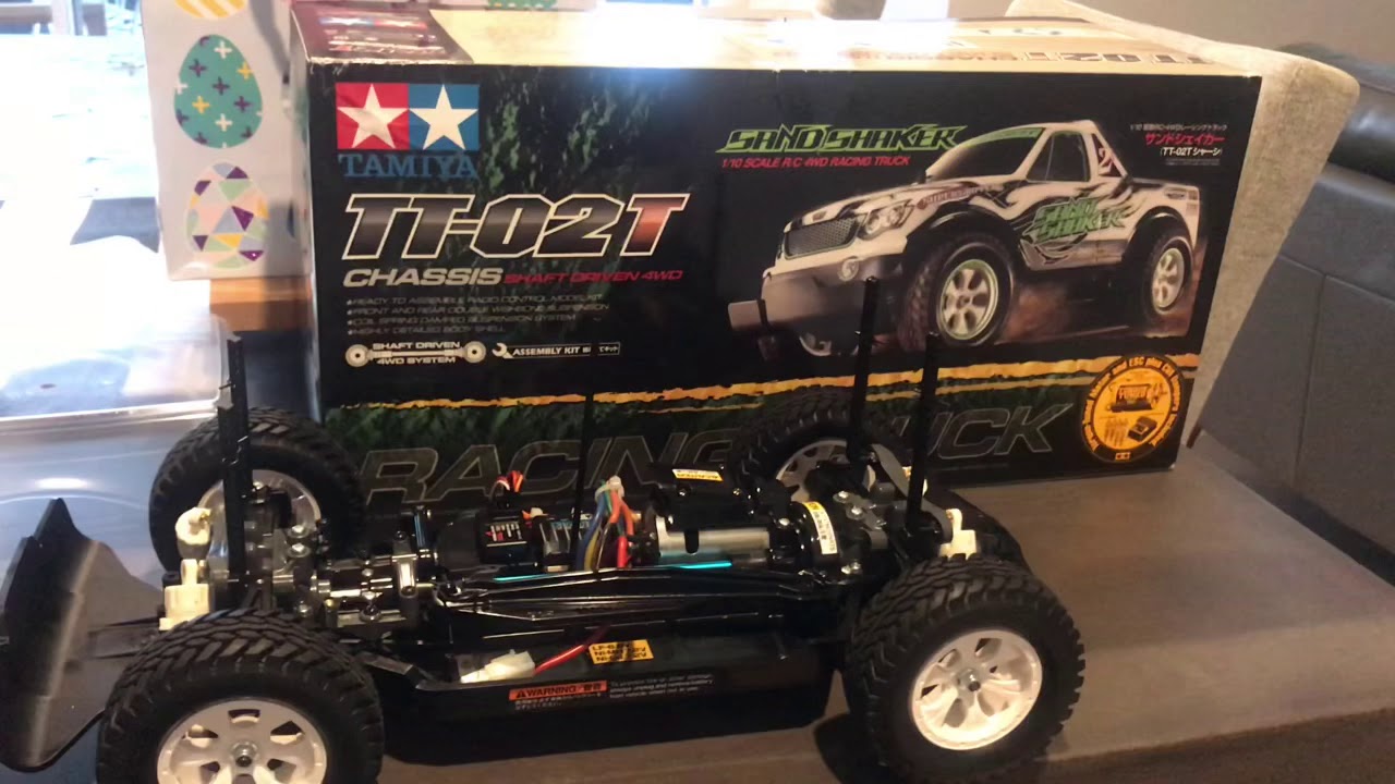 タミヤ☆サンドシェイカーTT-02T レーシングトラック 1/10スケール