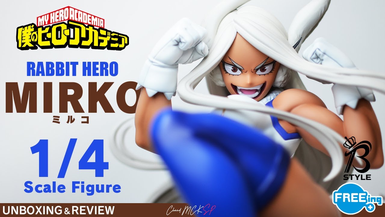 ムキムキ褐色バニー】FREEing 僕のヒーローアカデミア ミルコ 1/4